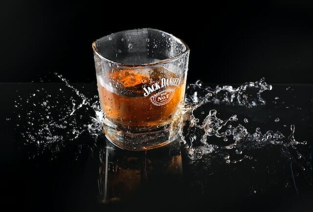 jack daniels whiskey glass